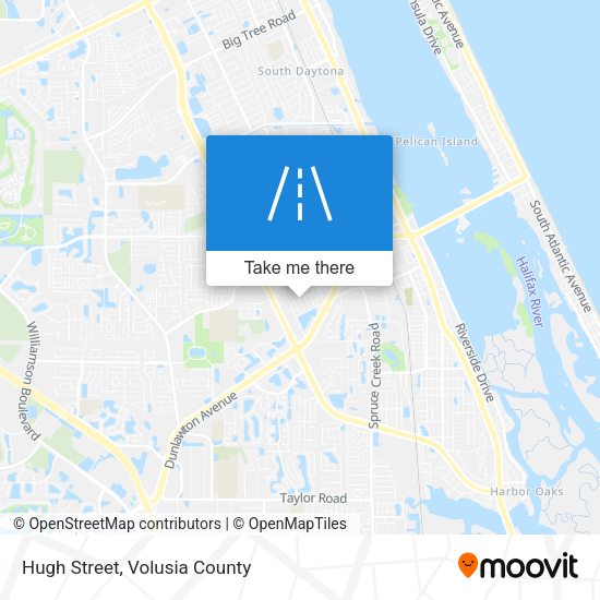 Hugh Street map