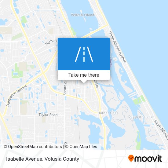Isabelle Avenue map