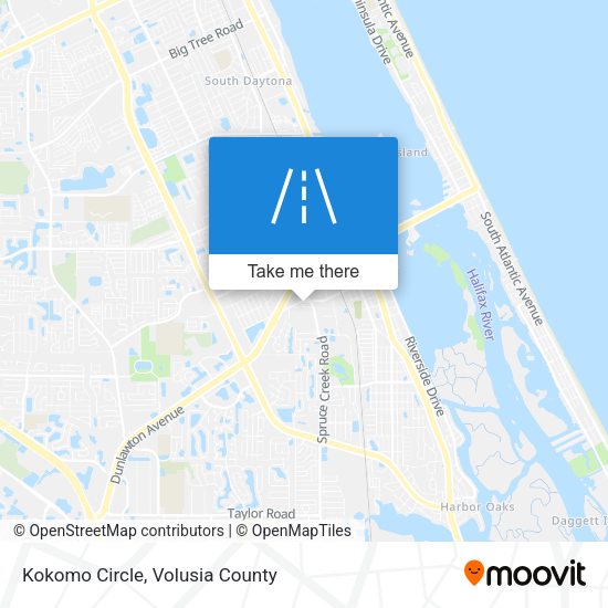 Mapa de Kokomo Circle
