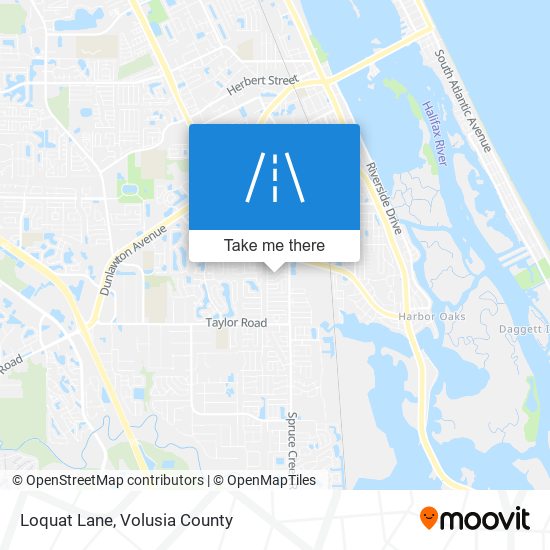 Loquat Lane map