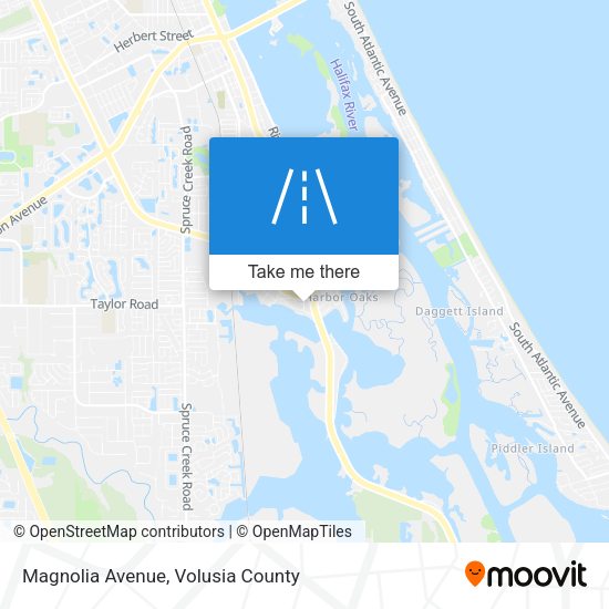 Mapa de Magnolia Avenue