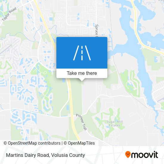 Mapa de Martins Dairy Road