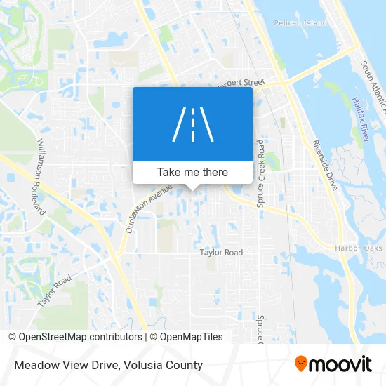 Meadow View Drive map