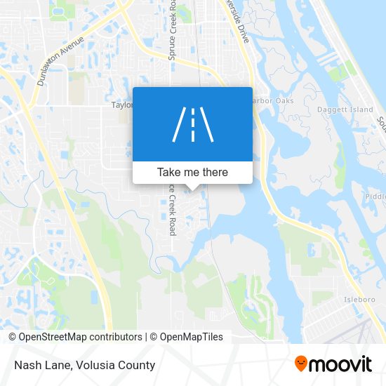 Mapa de Nash Lane