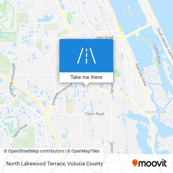 Mapa de North Lakewood Terrace