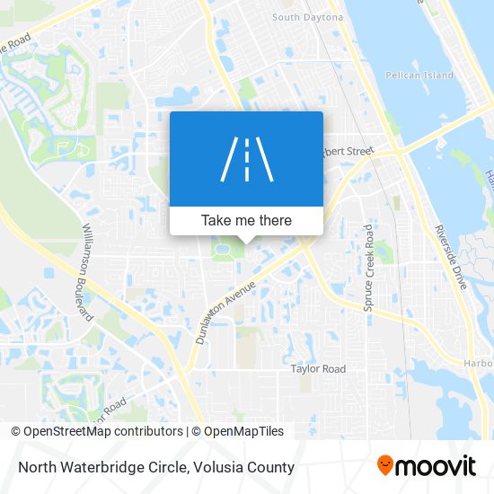 Mapa de North Waterbridge Circle