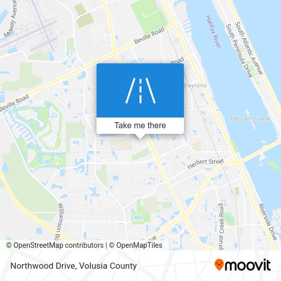 Northwood Drive map