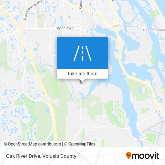 Oak River Drive map