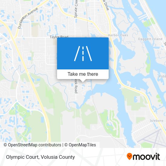 Mapa de Olympic Court
