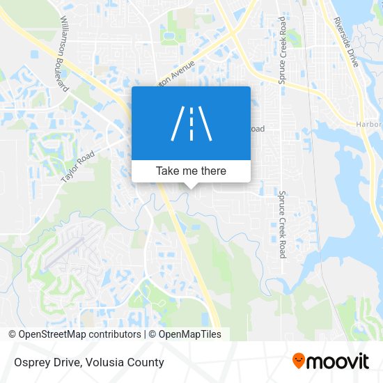 Osprey Drive map