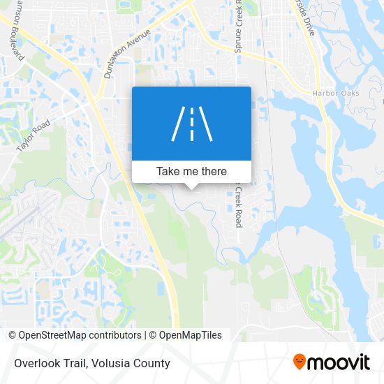 Overlook Trail map