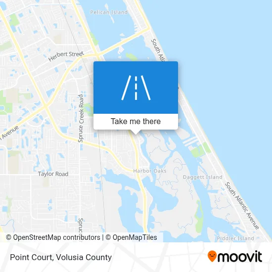 Point Court map