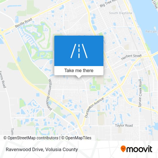 Ravenwood Drive map