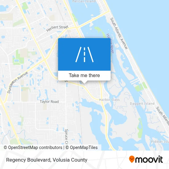 Regency Boulevard map