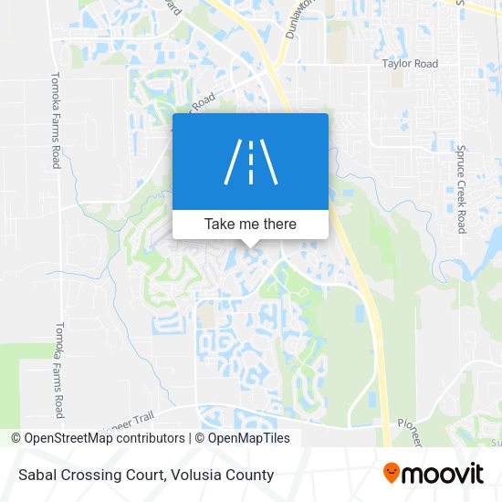 Sabal Crossing Court map