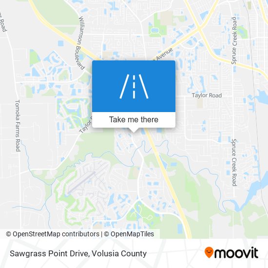 Mapa de Sawgrass Point Drive