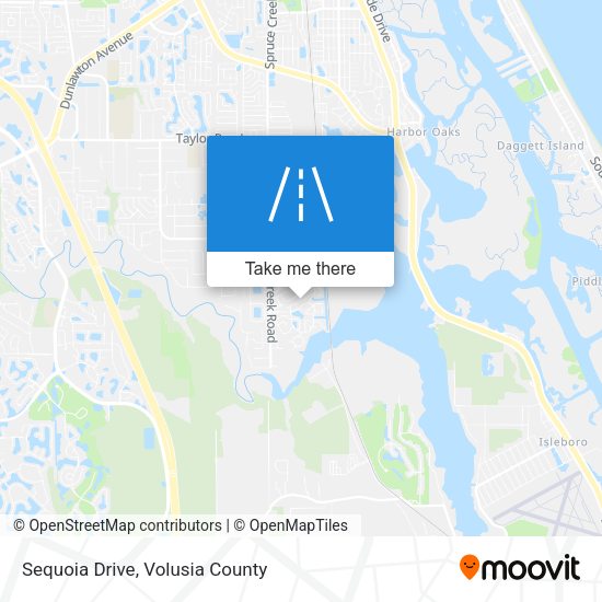 Sequoia Drive map