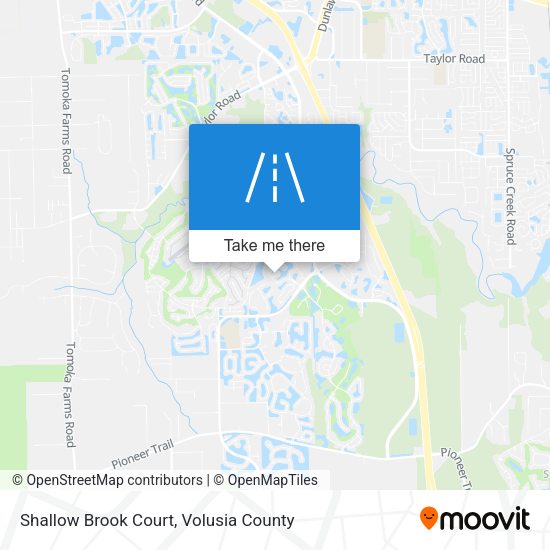 Shallow Brook Court map