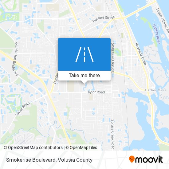 Mapa de Smokerise Boulevard