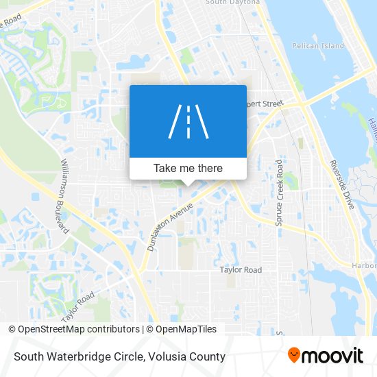 Mapa de South Waterbridge Circle