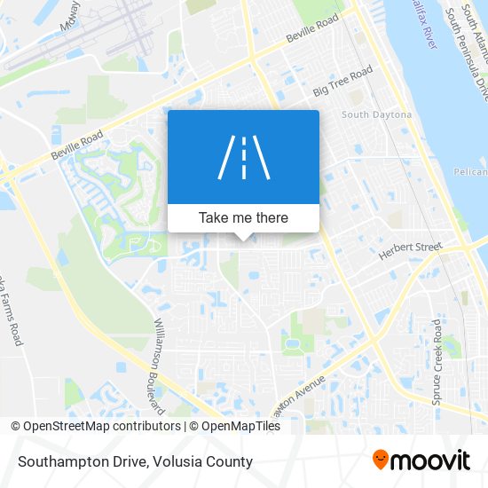 Mapa de Southampton Drive