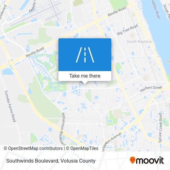 Southwinds Boulevard map
