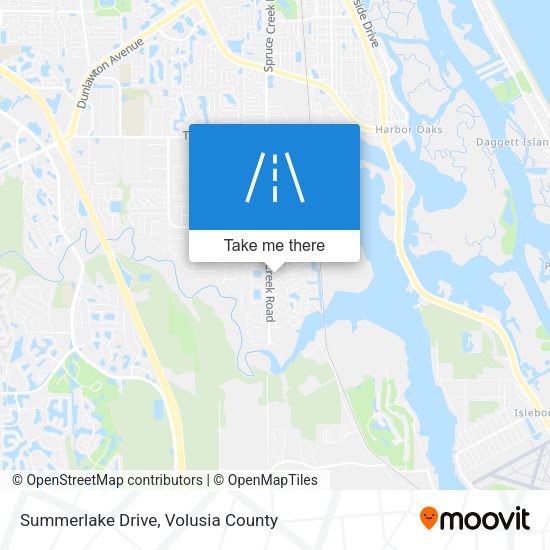 Mapa de Summerlake Drive