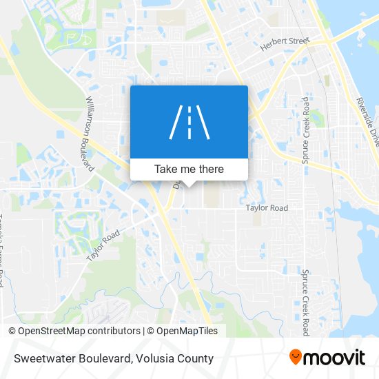 Sweetwater Boulevard map