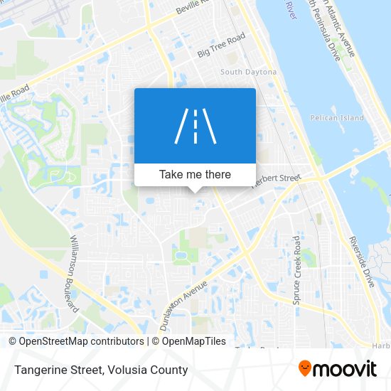 Mapa de Tangerine Street