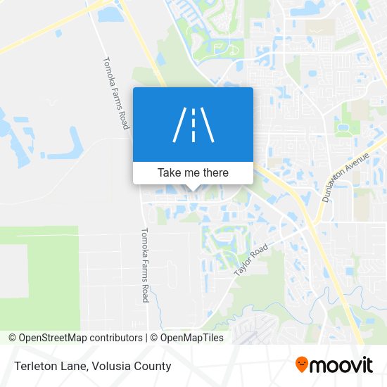 Terleton Lane map
