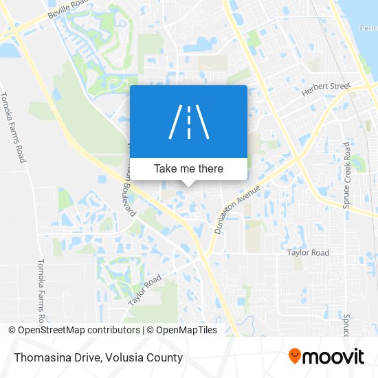 Thomasina Drive map