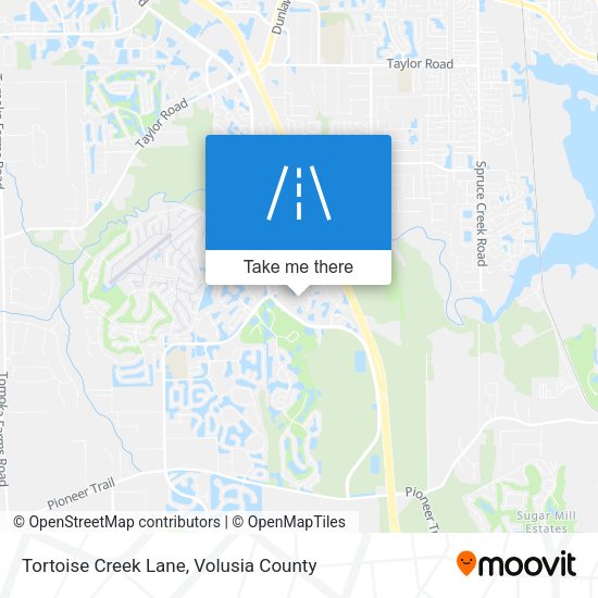 Mapa de Tortoise Creek Lane