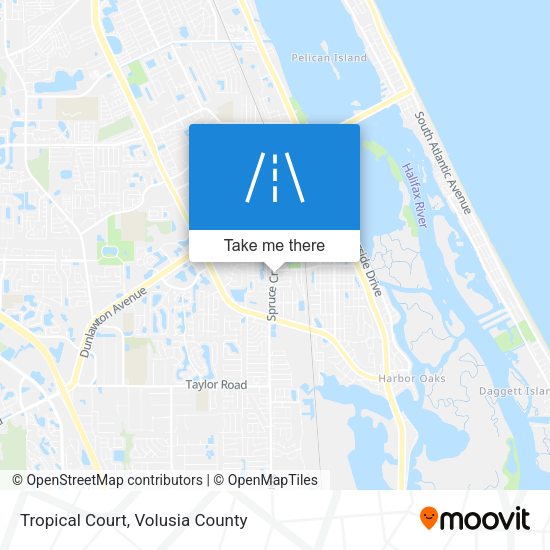 Tropical Court map
