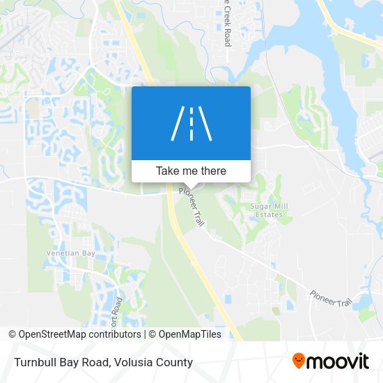 Turnbull Bay Road map