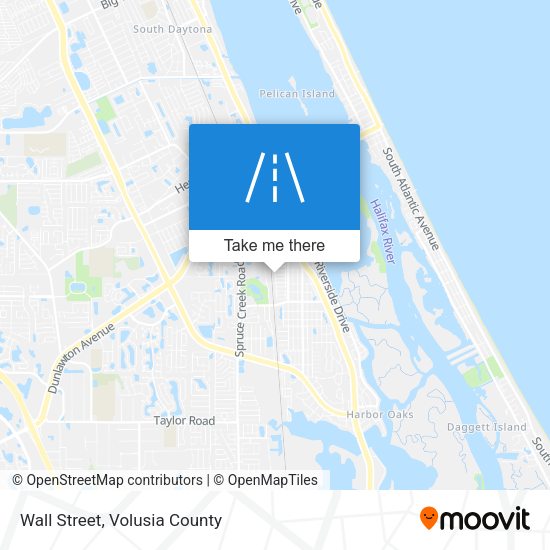 Wall Street map