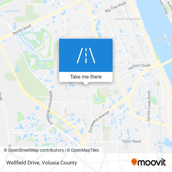 Wellfield Drive map