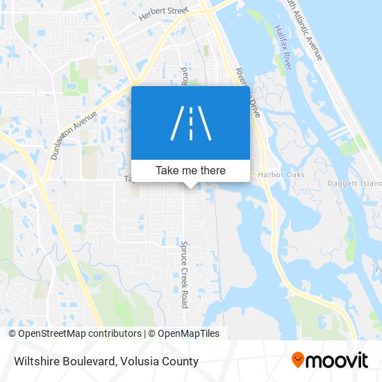 Mapa de Wiltshire Boulevard