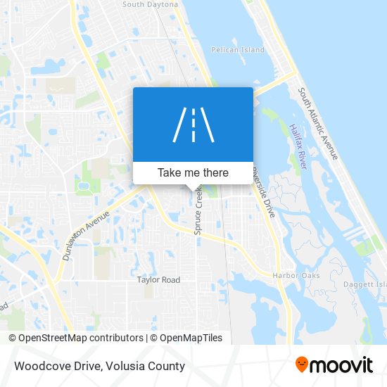 Woodcove Drive map