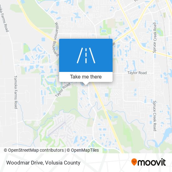 Woodmar Drive map