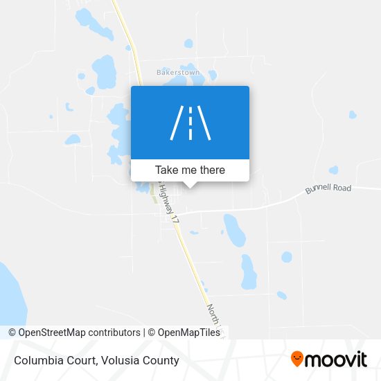 Columbia Court map