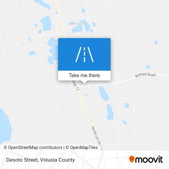 Desoto Street map