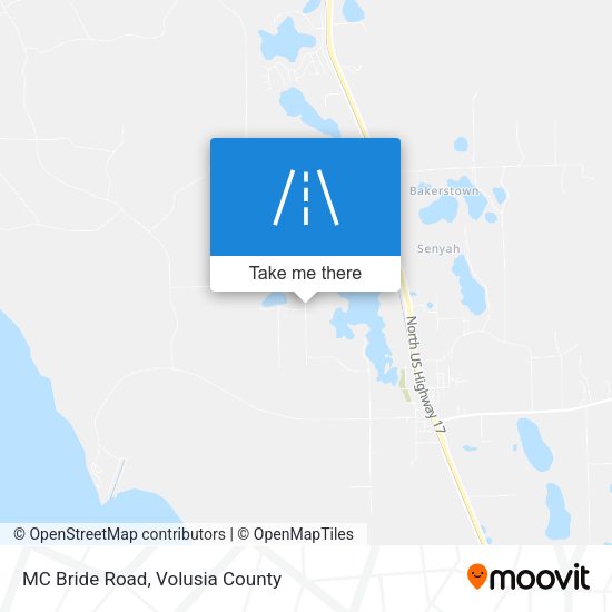 MC Bride Road map