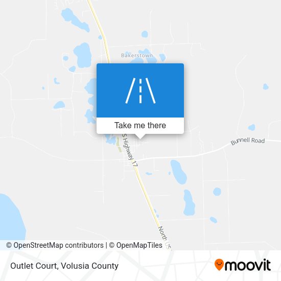 Mapa de Outlet Court