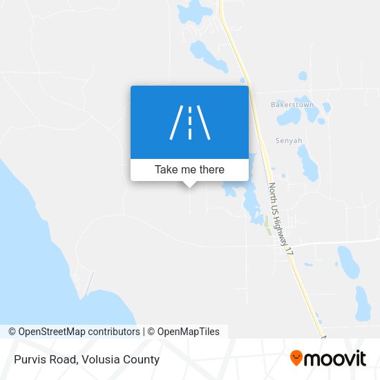 Mapa de Purvis Road