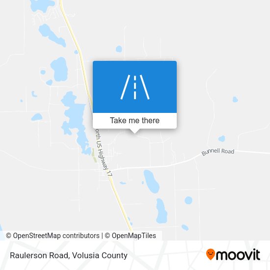 Raulerson Road map