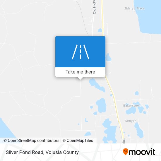 Silver Pond Road map