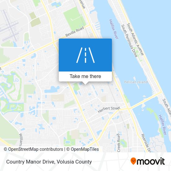 Country Manor Drive map