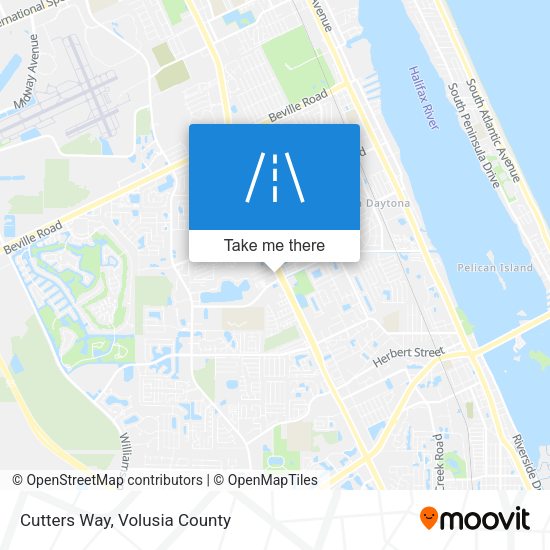 Cutters Way map