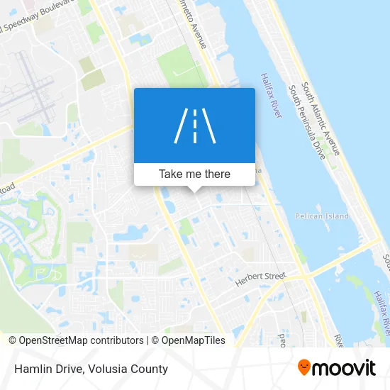 Hamlin Drive map