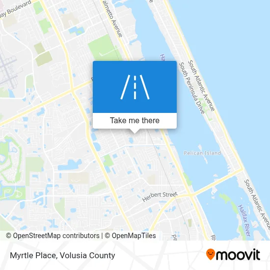 Myrtle Place map